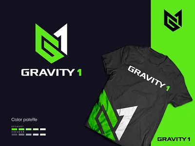 Gravity1 LOGO design branding fiverrgigs g letter logo logo monogram logo