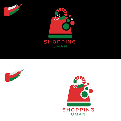 OMAN SOPPING LOGO 3 branding design graphic design icon illustration logo logodesign minimal