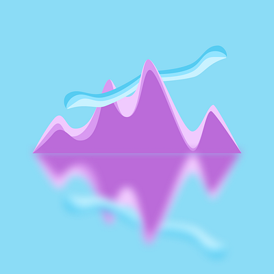 Mountain Winds art design graphic design illustration illustrator logo minimal ui vector