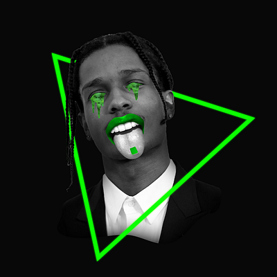 LSD art asaprocky design drug graphic graphic art graphicdesign lsd photoshop