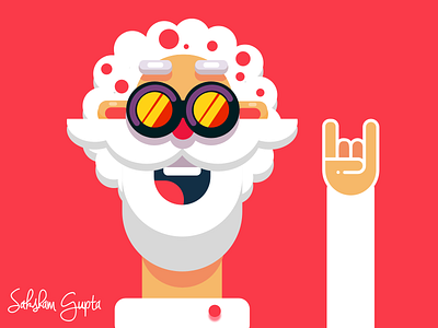 Old man laughing Illustration cool illustration illustration art laughing old man sexy