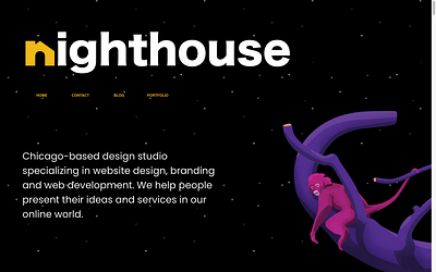 Our homepage design illustration logo web design