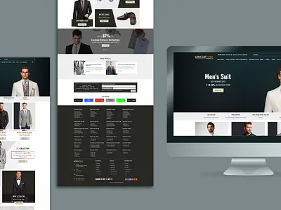 Men's Suit Habit - Website