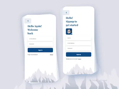 Signin & Signup Screen- TimeTravel App app form login login screen logout register register form registration sign sign up signin signing signup signup form signup screen signupform travel traveling app ui ux