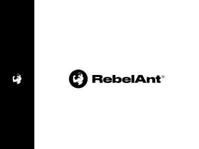 RebelAnt® ant ant logo brand brand design branding logo logos logotype rebel