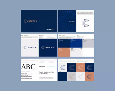 CAPROCK Brand Identity Design 3d abstractlogo animation app branding design graphic design illustration logo mark motion graphics ui ux vector