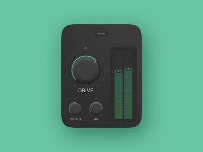 example of a knob components audio branding design gradient illustration inspiration minimal plugin synthesizer ui uidesign vst