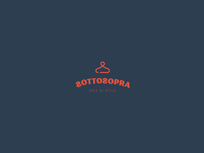 sottosopra clothing brand graphicdesign logo logodesign modal