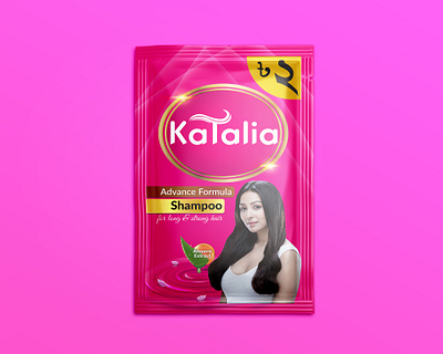 Shampoo Packaging illustration logo packagedesign