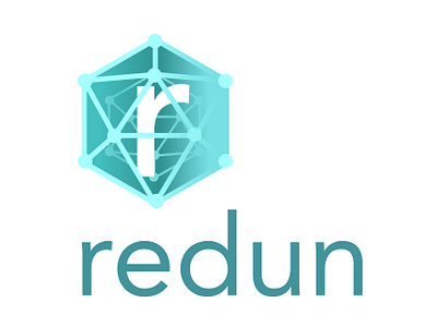 Redun (Code Matrix) bioscience biotech branding call graph code d20 data data lineage emerging tech hexagon logo matrix predictive model redunancy science technology workflow