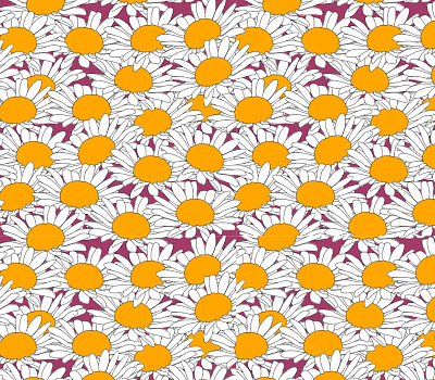 Daisies on a pink background art background daisies daisy design digital digitalart drawing floral flower flowers pattern seamless surface art wallpaper