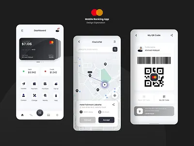 Mobile Banking Apps bank bank app bank card banking app barcode finace finance app finances fintech fintech app maps mobile app design mobile bank mobile banking mobile banking app mobile ui moneyapp qr code qrcode