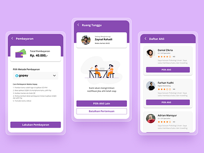 Mobile UI Design - Waiting Room product design redesign concept ui uidesign uiux ux uxdesign