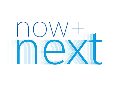 Saleforce: Now & Next (X as arrow) branding emerging future go faster stripes logo next now saas salesforce technology
