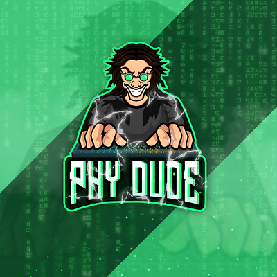 Mascot/Gaming/E-sport Logo esports logo gaming logo keyboard gaming logo keyboard mascot logo mascot logo mascot logos pc gaming logo pc gaming mascot logo phydude logo the phydude logo