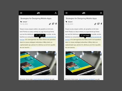 Sharing for Article daily ui 010 dailyui sharing socialmedia