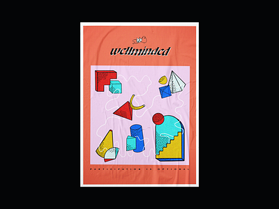 Wellminded design illustration procreate shapes vector