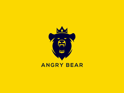 Bear Logo angry bear angry bear gaming app bear bear gaming bear logo bear vector logo branding design game gaming illustration logo polar bear strong ui ux vector