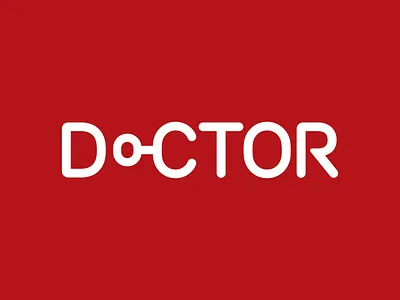 Doctor Logo Design - Stethoscope brand branding clever clinic design doctor hospital icon logo logo design logodesign logotype loog lgoo lgo medic medicine smart symbol typography wordmark wordmark logo