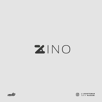 Zino branding illustrator logo logodesign logotype minimal modern modern logo monogram typogaphy