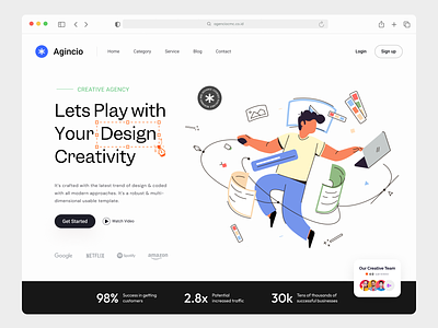 Design Agency Website creative agency design agency design service digital agency graphic design web design