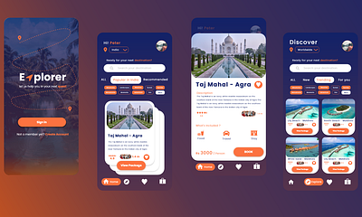 Travel app branding design mobile mobile app mobile app design mobile design mobile ui travel travel app traveling ui ui design uidesign