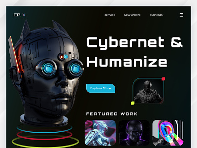 Website Design: CyberNet Landing Page 3d animation cpdesign creativepeoples cyber cyber security cyber security website cybernet cybersecurity encryption hacker internet security landing page privacy protection proxy trending validation vpn web design