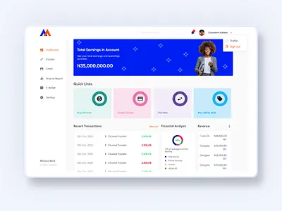Fintech Dashboard dashboad dashboard design dashboard ui design finance finance app finance dashboard finance website fintech app fintech dashboard minimal online banking ui ui design ux