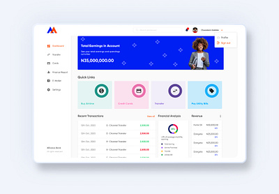 Fintech Dashboard dashboad dashboard design dashboard ui design finance finance app finance dashboard finance website fintech app fintech dashboard minimal online banking ui ui design ux