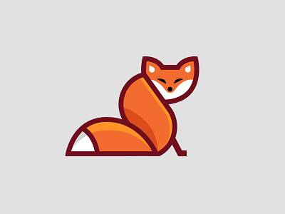 Fox animal branding character design fox fox logo foxy icon illustration logo ui vector vector art vector illustration vectors