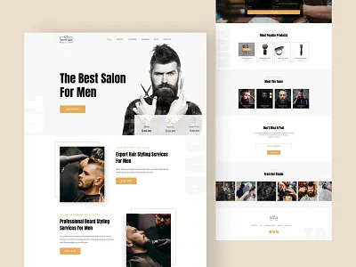 Trim Bar | Barber Shop Website barber barber logo barbershop clean hair product hair salon haircut hairstyle landing page men fashion product design salon saloon spa tattoo art tattoo artist web design website