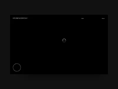 Studio Maertens - About Page 3d agency branding minimal motion motion design motion graphics typography ui ux web web design website website design