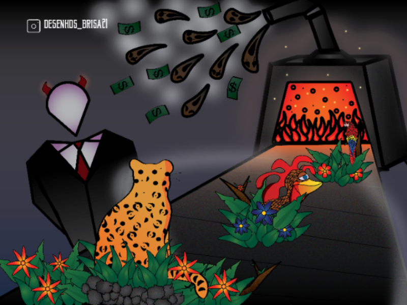 Example of O homem e as consequências.