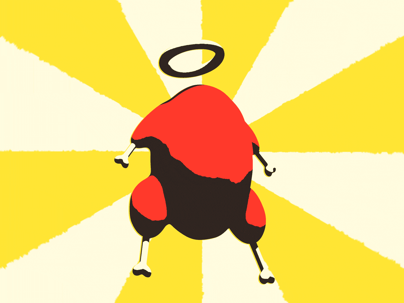 18 - SUNDAY ROAST animation cartoon cinema 4d design drawing goose illustration