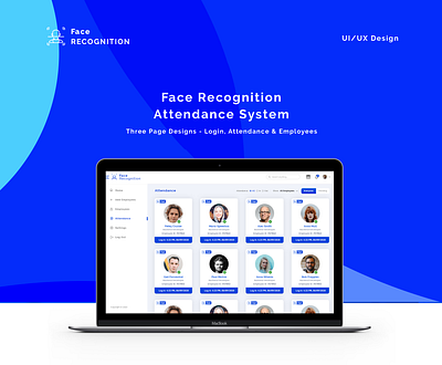 Face Recognition Web App app application ui design face recognition ui ui ux web ux web web application