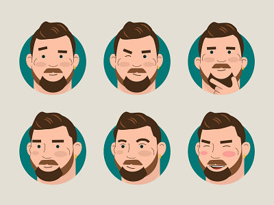 Expression Avatar avatar drawing face illustration vector