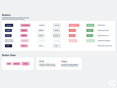 Design system elements - Buttons button buttons cta designsystem figmadesign ui ux