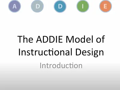 ADDIE YouTube Video