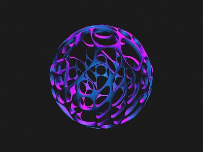 3d experiment #1 3d 3d art 3d graphics c4d cinema 4d texture trypogen