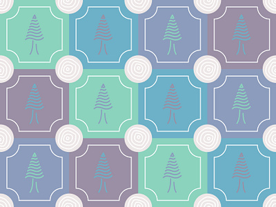 Tree pattern fir fir tree line art pastel pattern rings tree tree icon tree ring trees