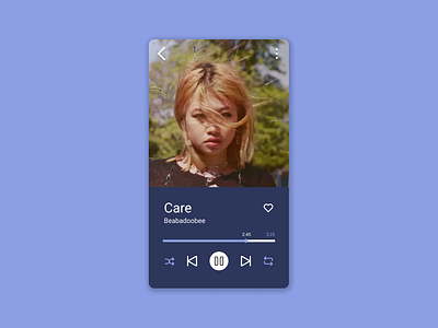 Daily UI 009 - Music Player dailyui dailyuichallenge design music player uidaily uidailychallenge