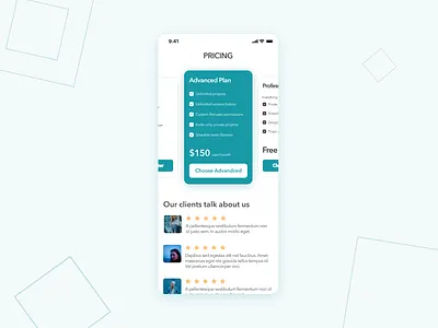Daily UI day 30 design flat ui