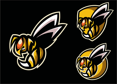 hornet animation brand branding character characterdesign esport illustration illustrator logo logodesigners mascot vector
