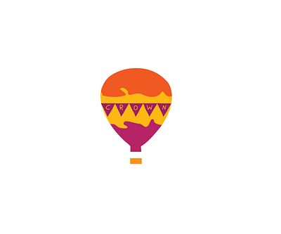 Hot Air Balloon/ Challenge 2/ Entry 3 art design illustration logo typography vector