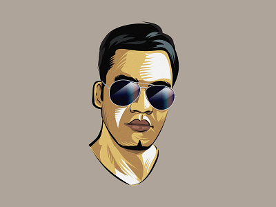 Self Portrait illustration portrait