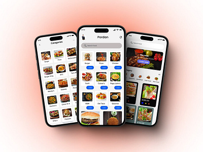 Food App UI Design figma iso ui ui design uiux ux ux design