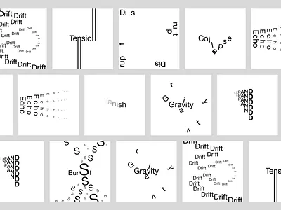 Typography Brand Identity. Work with senses and compositions. art brand brand identity clean composition design font grid helvetica identity layout logo logotype minimal sans swiss typeface typography visual identity whitespace