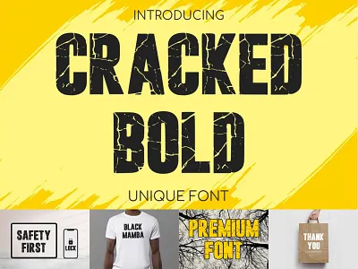 Cracked Bold by rikistudio simplicity