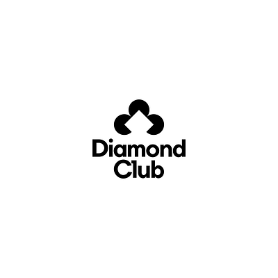 Diamond Club Casino bet branding cards casino club diamond gamble gaming igaming illustration logo logotype minimal money poker prize sale texas type