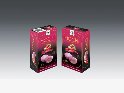 Mochi box Packaging Design branding packaging
